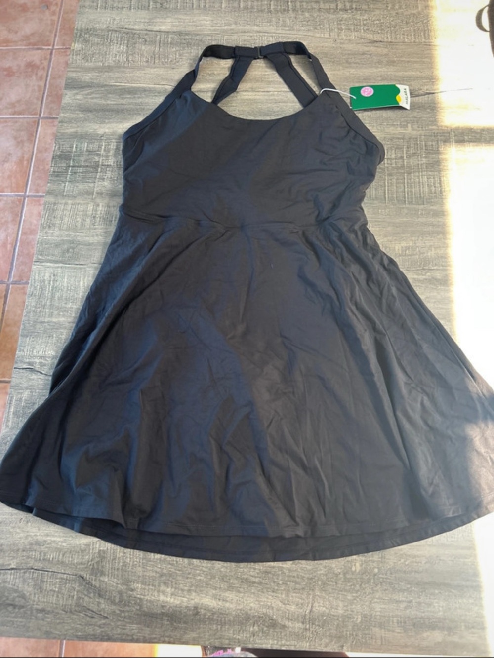 HALARA Black Athletic Mini Dress